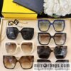 Fendi classic large square women\'s sunglasses