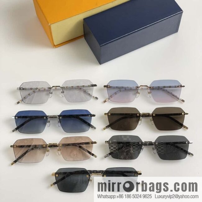 LV Louis Vuitton Exquisite Frameless Sunglasses Sunglasses