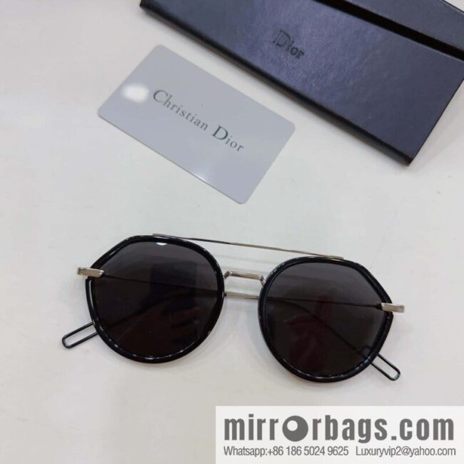 Dior Round Frame Women\'s Sunglasses