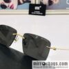 MONTBLANC Montblanc Frameless Perfect Electroplated Sunglasses