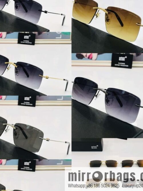 wsxc1681991293337_8-800x800ljm5ooj4xu033760_20250626032737.jpg MONTBLANC Montblanc Frameless Perfect Electroplated Sunglasses