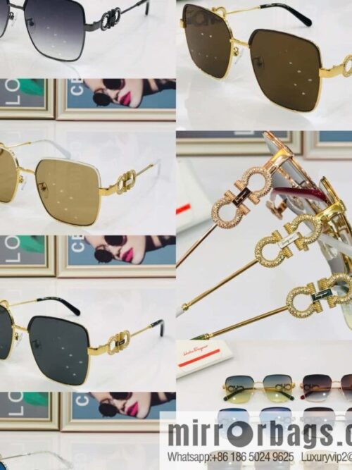 wsxc1682168117434_8-800x8003dadgewvdz523666_20250625225039.jpg Ferragamo Square Unisex Sunglasses