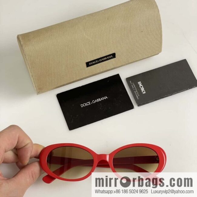 DOLCE & GABBANA Dolce & Gabbana small oval sunglasses