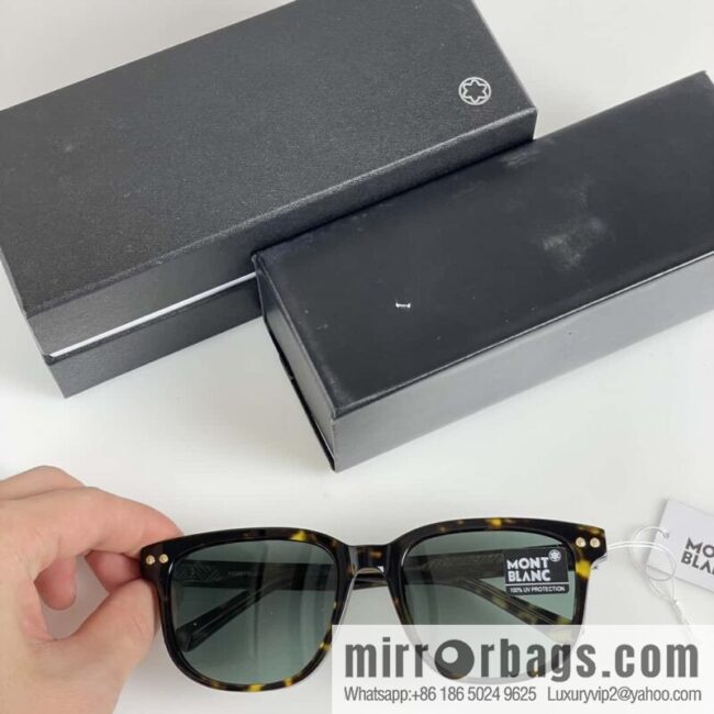 MONTBLANC Montblanc Men\'s Square Sunglasses