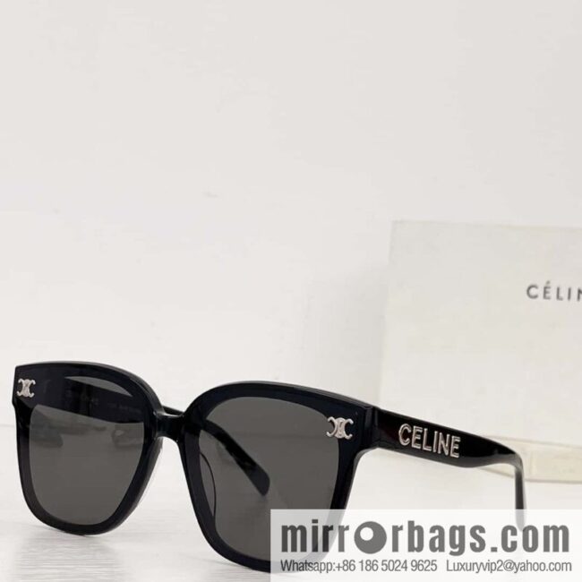 CELINE logo decoration women\'s sunglasses