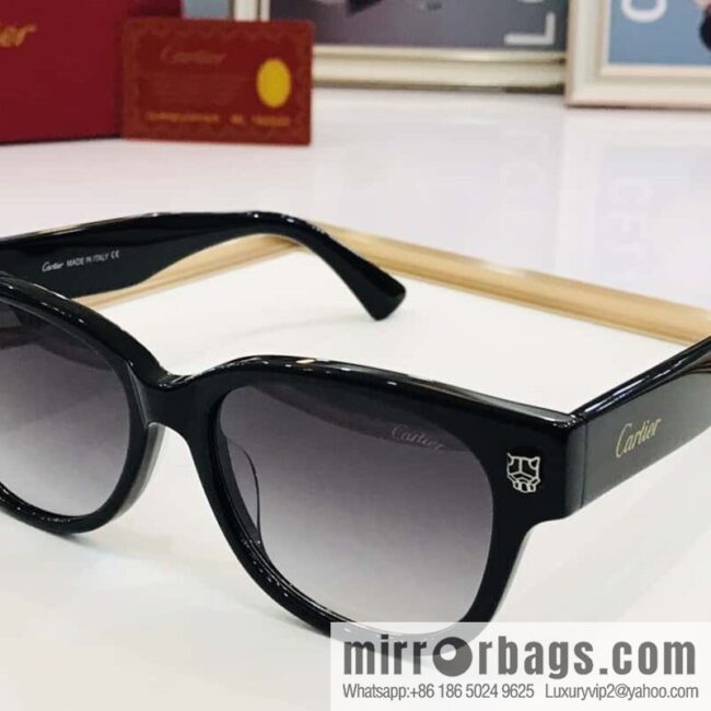 Cartier Cartier Electroplating Process Unisex Sunglasses