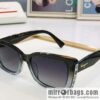 Ferragamo logo temple unisex sunglasses