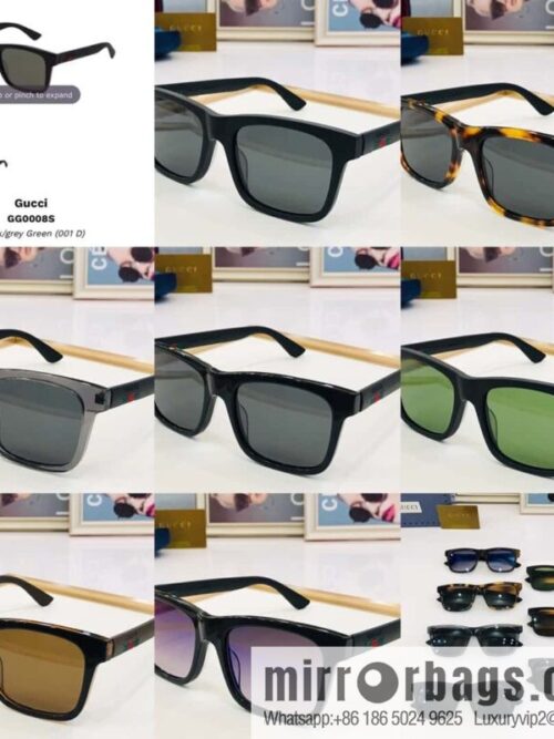 wsxc1686064647686_8-800x800mllstbterhi22446_20250625221239.jpg GUCCI Gucci Plate Frame Men\'s Sunglasses