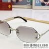 Cartier rimless unisex sunglasses