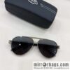Maybach men\'s round-frame sunglasses