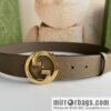GUCCI Gucci, Round Interlocking Double G Belt