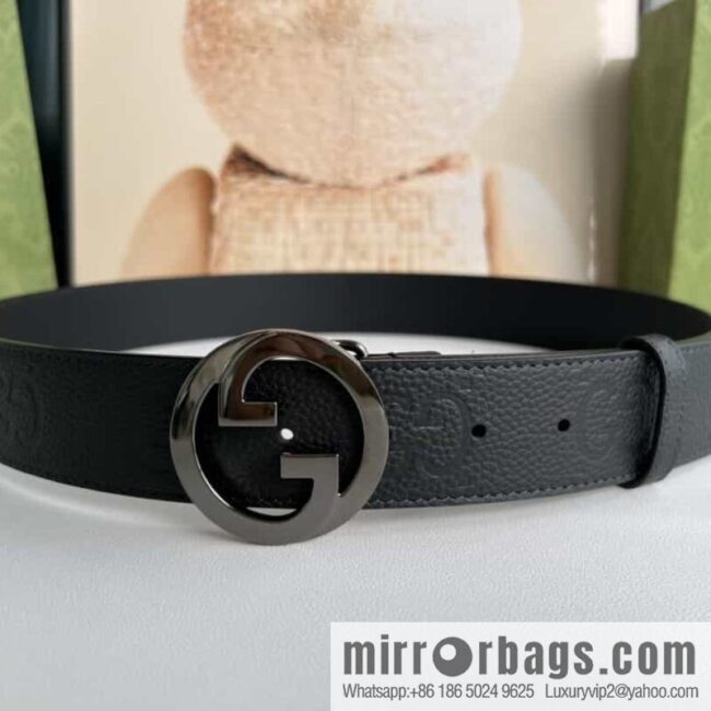 GUCCI Gucci, Round Interlocking Double G Belt