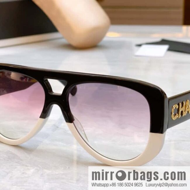 Chanel logo women\'s sunglasses