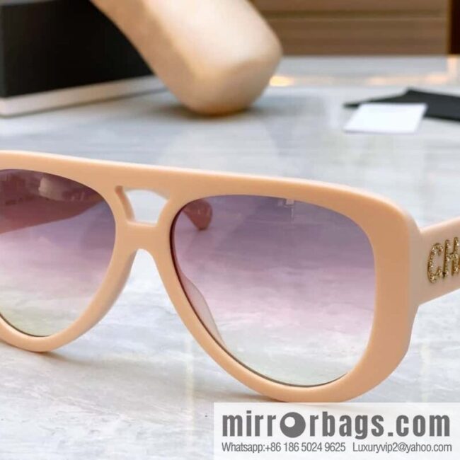 Chanel logo women\'s sunglasses