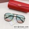 Cartier box unisex sunglasses