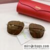 Cartier box unisex sunglasses