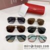 Cartier box unisex sunglasses