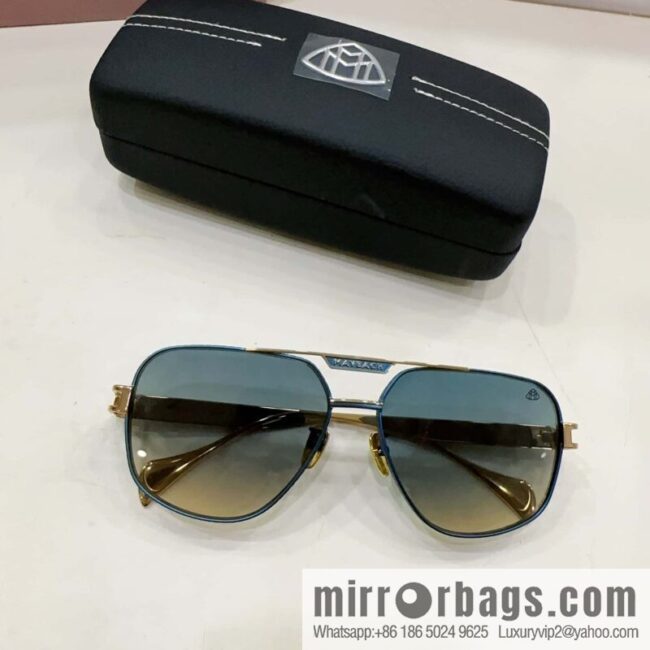 Maybach square men\'s sunglasses
