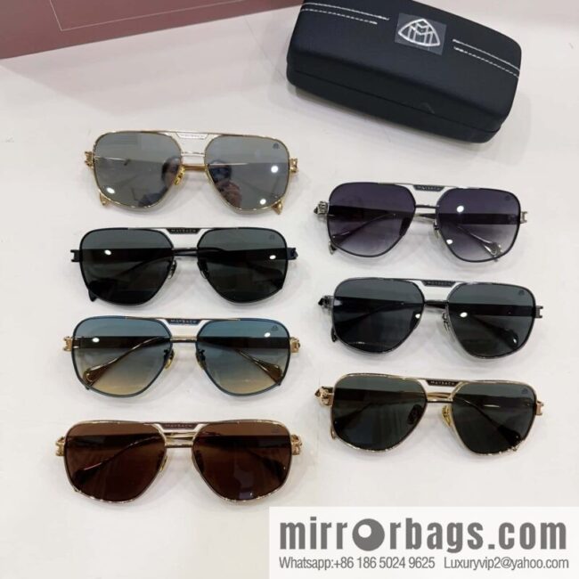 Maybach square men\'s sunglasses