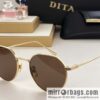 DITA Metal Large Frame Unisex Sunglasses
