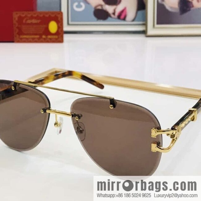 wsxc1689868692762_1-800x800qcntoahry1t9991_20250625145220.jpg Cartier Rimless Oval Men\'s Sunglasses