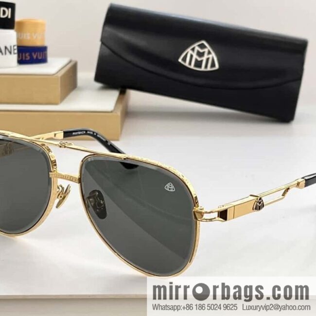 Maybach toad-shaped men\'s sunglasses