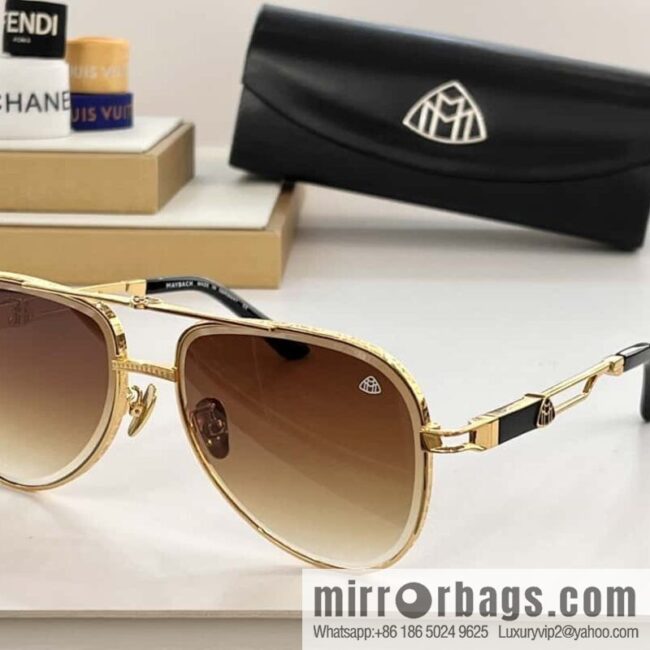 Maybach toad-shaped men\'s sunglasses