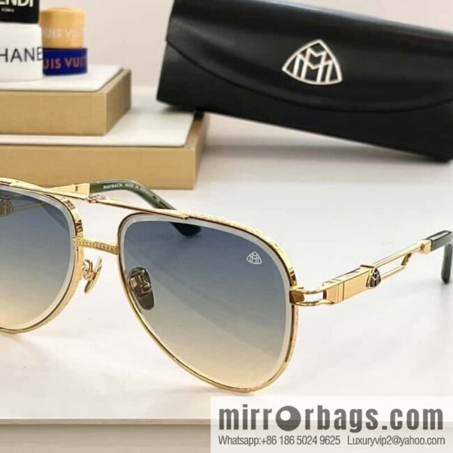 Maybach toad-shaped men\'s sunglasses