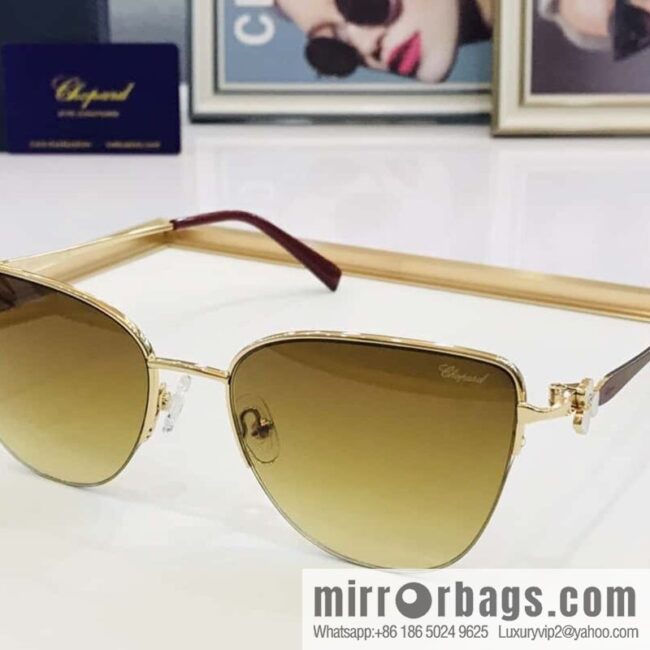 Chopard Metal Framed Unisex Sunglasses