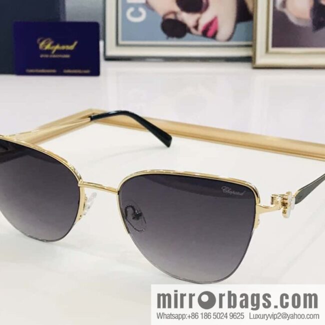 Chopard Metal Framed Unisex Sunglasses