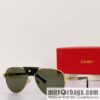 Cartier Metal Sheet Sunglasses