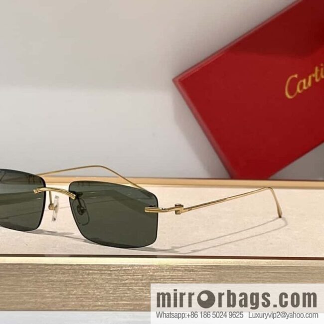 Cartier new men\'s business sunglasses