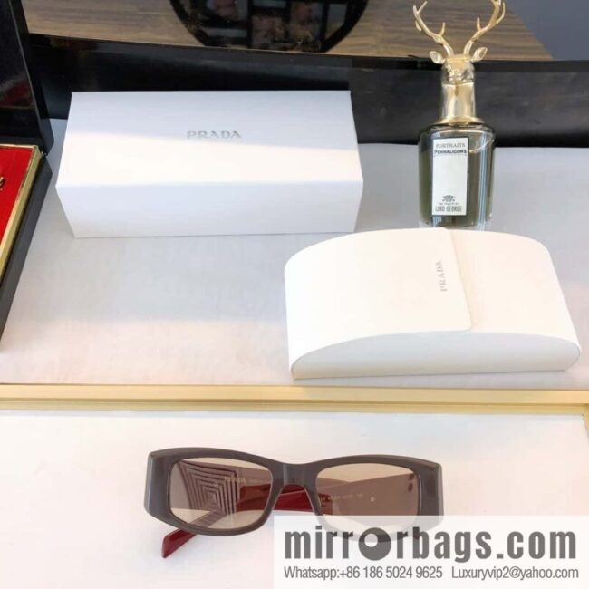 Prada 3D cut temple sunglasses