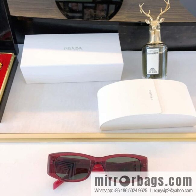 Prada 3D cut temple sunglasses