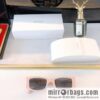 Prada 3D cut temple sunglasses