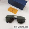 LV Louis Vuitton Square Unisex Sunglasses