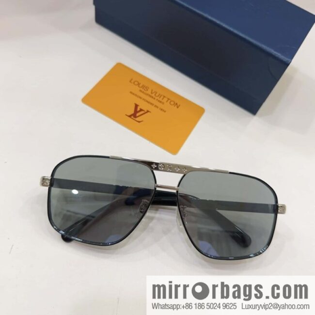 LV Louis Vuitton Square Unisex Sunglasses