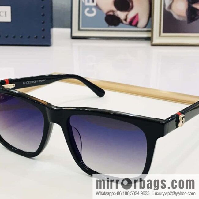 GUCCI Gucci Perfect Plate Frame Unisex Sunglasses