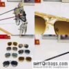 Cartier Metal Frame Unisex Sunglasses