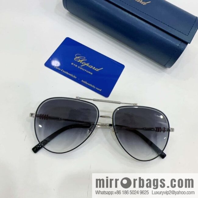 Chopard Round Frame Unisex Sunglasses