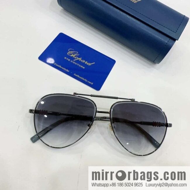 Chopard Round Frame Unisex Sunglasses