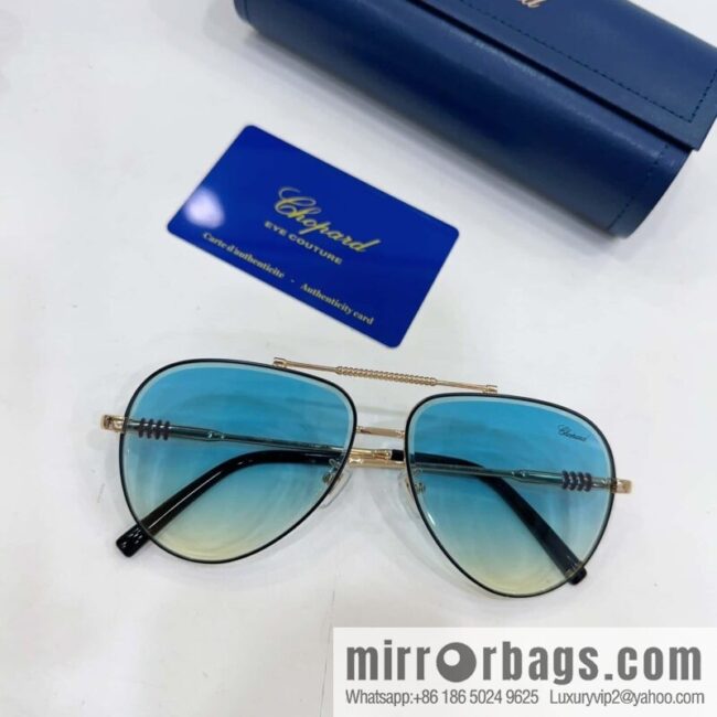 Chopard Round Frame Unisex Sunglasses