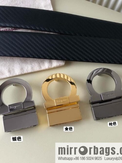 wsxc1693667870501_0-800x800tevoi5boet531466_20250626024706.jpg Ferragamo Ferragamo 3.5cm Ferragamo Semicircle Rotary Metal Clamp, Cowhide Belt