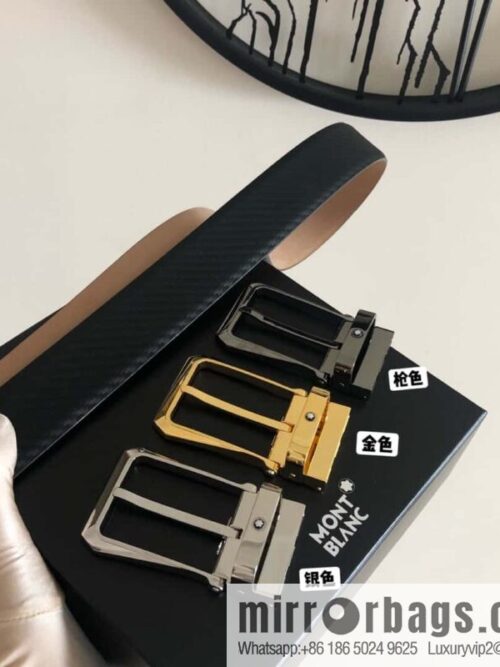 wsxc1693775666835_0-800x800scfk0hq15yv31339_20250626024348.jpg MONTBLANC Montblanc 3.5cm delicate needle metal buckle, first layer cowhide belt