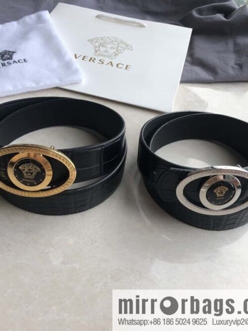 wsxc1694533682810_0-800x800tj50tiyusth20101_20250625205746.jpg VERSACE Versace, Medusa Flip Metal Buckle 3.5cm Alligator Belt 3.5cm