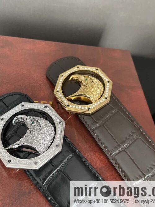 wsxc1695394420673_0-800x800gnjbhfaq2vz18688_20250625202145.jpg Stefano Ricci Stephen, stainless steel eagle head octagonal diamond buckle, crocodile belt 3.8cm