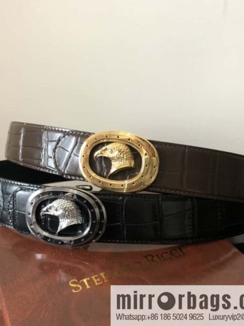 wsxc1695829312655_0-800x800wlfa4e4sd2518194_20250625200915.jpg Stefano Ricci Stephen, Eagle Metal Buckle, Alligator Belt 3.8cm