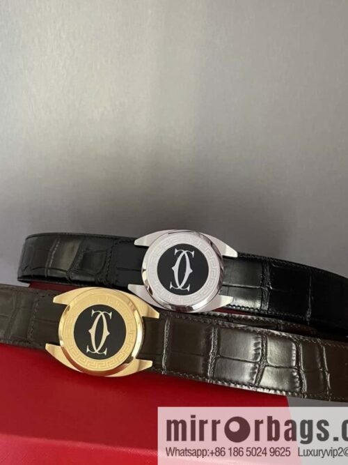 wsxc1697807921014_0-800x800vuarqab1pqh5490_20250625121415.jpg Cartier Cartier, stainless steel metal buckle, crocodile belt 3.5cm