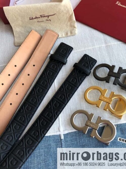 wsxc1698169094221_0-800x8004s3m0jjwmzt5143_20250625120350.jpg Ferragamo Ferragamo, exquisite double-circle horseshoe metal buckle, cowhide belt 3.5cm