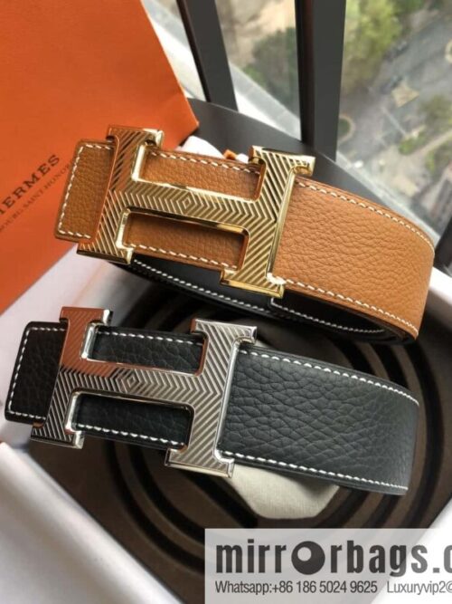 wsxc1699894064349_1-800x800kedadh1hzsj4500_20250625114356.jpg Hermes Hermes, stainless steel pattern buckle, imported selected high-quality leather belt 3.8cm